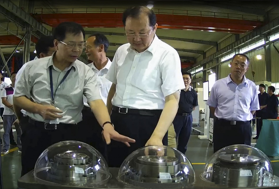The Deputy Secretary of the Guangdong Provincial CommitteeGuangzhou Municipal Party Committee Secretary ,Ren Xuefeng and his party to visit the Greatoo